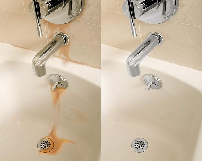 Iron Out Automatic Toilet Bowl Cleaner 6 Tablets and Rust Stain Remover Gel Spray
