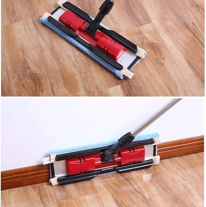 Professional Microfiber Mop for Hardwood Laminate Tile Floor Cleaning Stainless Steel Telescopic Handle