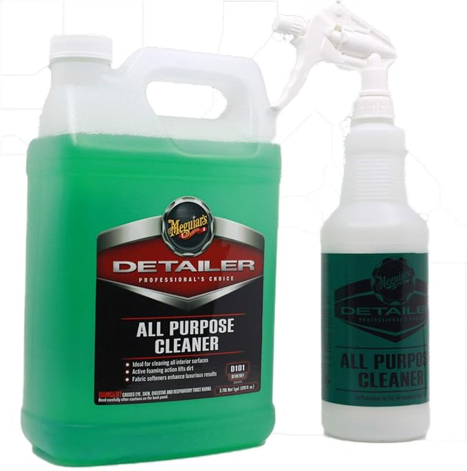 Meguiars All Purpose Cleaner 128oz &amp All Purpose Cleaner Bottle with sprayer