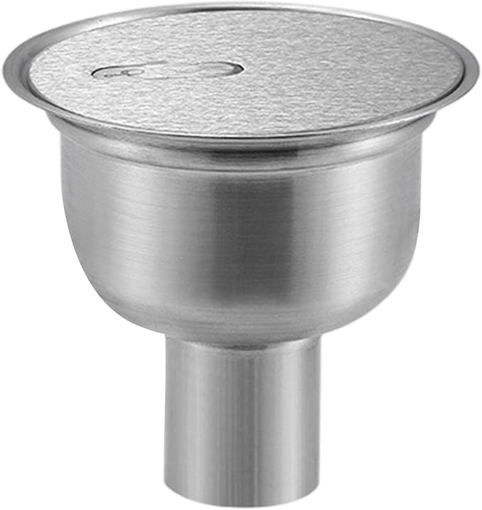 Industrial Grade Round Floor Drain with Concealed Handle Stainless Steels Enduring Concealed Handle Stainless Steels Enduring