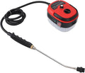 Sorandy 2500W Steam Cleaner Rapidly Heating Handheld Steam Machine for Portable with 4 Brush Heads and Extension Rod 3 Bar Pressure for Bathroom Kitchen Living Room (A)