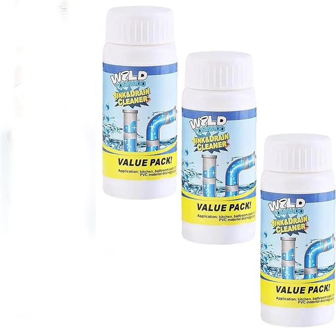 New Strong Sink and Drains Cleaner Multifunctional sink and drain cleaner powder cleaning suitable for drain cleaner foam cleaner strong pipe dredging agent for home kitchen and toilet (3)