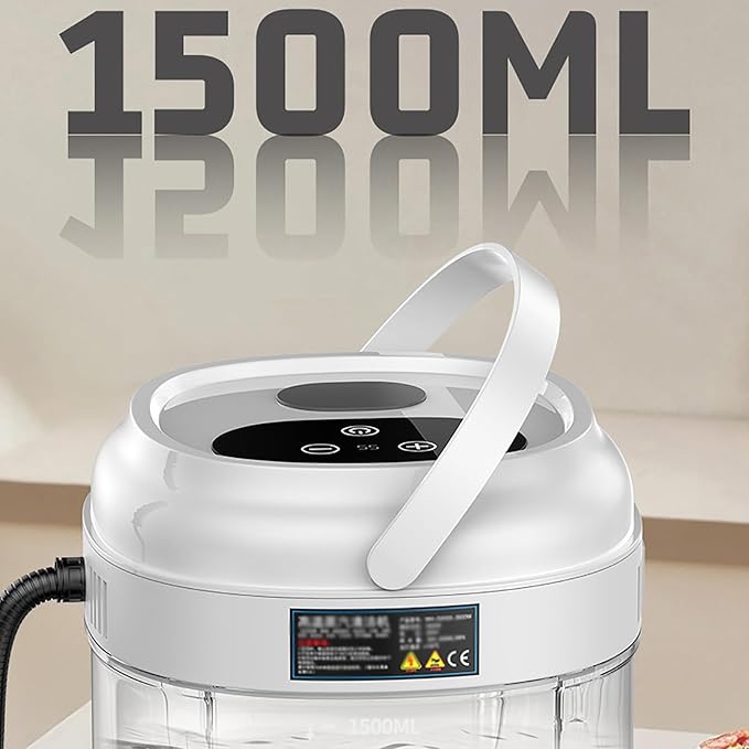 Handheld Steam Cleaner Fast Heating Steam Engine Steamer Cleaner 2500W And1500ml High Pressure High Temperature for Cleaning Home Car Upholstery Kitchen and Bathroom Carpet.