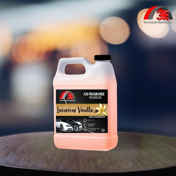 Air Freshener Luxurious Vanilla and Odor Eliminator Premium Smell Fragrance Premium Smell and Odor Eliminator Half Gallon (64 oz)