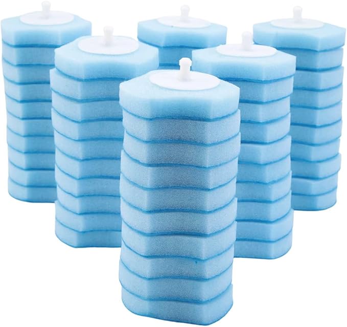 Disposable Toilet Cleaning System Disposable Toilet Flushable Refill Fresh Brush Flushable Refills - 50 Refills