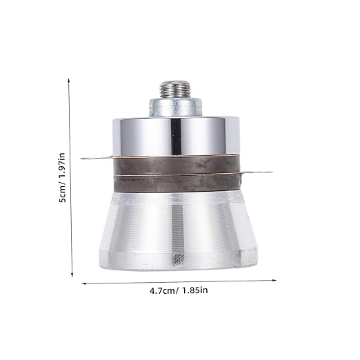 OUNONA Industrial Ultrasonic Dishwasher Cleaner Head Powerful Transducer for Deep Cleaning Glass and Ceramic Portable and Effective for Jewelry Retainers
