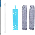 Household Long-Handled Telescopic Mop Floor and Ceiling Cleaning Portable Dust Brush Tools(2 Pole Mop)
