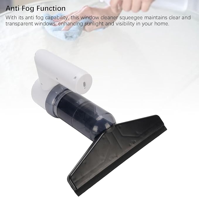 Automatic Window Cleaner Electric Design Water Absorption Anti Condensation for Glass Anti Fog Safety Features Li Battery 2000mAh (1#)