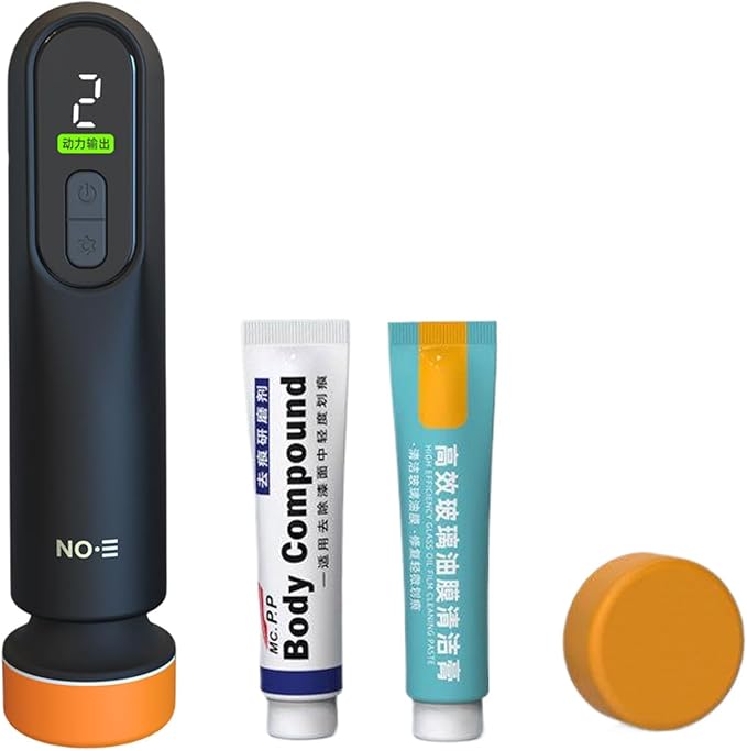 Portable Car Window Glass Cleaner with Build In Battery Efficient Oil Film Remover Tool for Long Lasting Performances