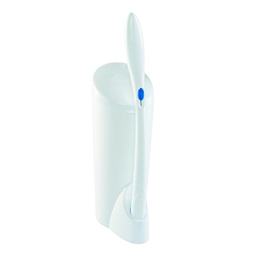 Clorox 03191CT Toilet Wand Disposable Toilet Cleaning Kit: Handle Caddy &amp Refills White (Case of 6) (Pack of 2)