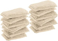 KMAKII Bamboo Kitchen SpongesDish SpongeSuper Absorbent Cleaning Sponges Pack of 12