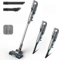 280W Cordless Vacuum Cleaner for Home Powerful Stick Vacuum with 45min Runtime Anti-Tangle 1.2L Dust Cup Rechargeable Wireless Vacuum for Hardwood Floor