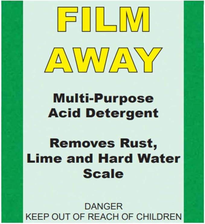 Detco- Instant Toilet Tank Concentrate Cleaner Removes Calcium Lime Rust and Hard Water Stain &amp Bathroom Cleaner. - 32 oz
