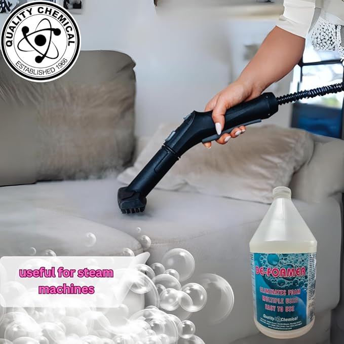 Quality Chemical Defoamer - Instantly removes foam from Hot Tubs or Cleaning Equipment -128 oz (Pack of 1)