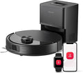 roborock Q10 S5+ Robot Vacuum and Mop 10000Pa Suction Upgraded from Q8 max+ 70 Days Self-Emptying Obstacle Avoidance Sonic Mopping Dual Anti-Tangle Design Auto Mop Lifting Black