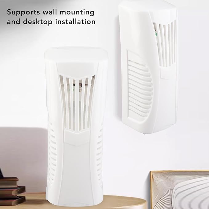 Automatic Air Freshener Spray Wall Mounted Fragrance Machine 3 Modes with 50ML Essential Oil Bottle for Home Hotel Spa Gym Retail Store