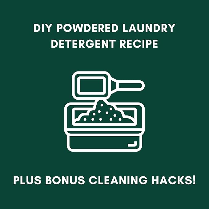 Fels-Naptha Laundry Detergent Bar Soap and Stain Remover Bundle - Includes 3 (5-ounce) Fels Naptha Laundry Bar 8 Shout Wipes Eco Bamboo Scrub Brush DIY Detergent Recipe by Foxtail Collective