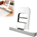 Gray Mini Foldable Desktop Mop for Small Spaces Wet and Dry Portable Cleaning Sponge Mop Self-Squeezing Sponge Mop with Replaceable Head for Kitchen Bathroom Car Desk