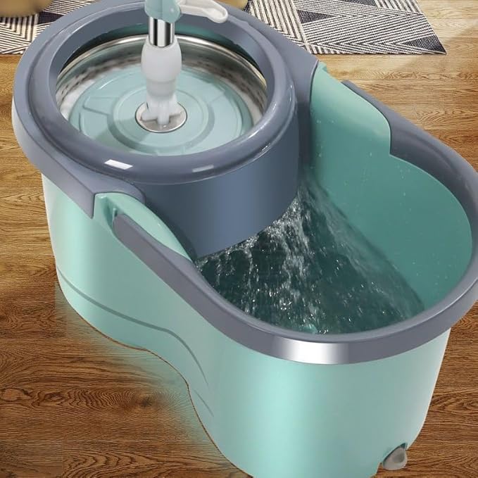 Automatic Water Throwing Mopping Drying Bucket Rotating