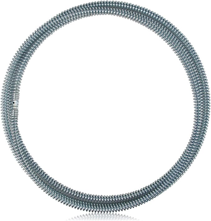 Mdingbao-Compression Spring Kitchen Sewer Cleaning Wire Spring Toilet Sewer Pipe Dredger Cleaning Exrension Springs 3 Meter Length Good Corrosion Resistance