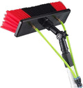 30Ft Window Cleaning Pole Water Fed Extendable Cleaner Conservatory RoofBlack/6M