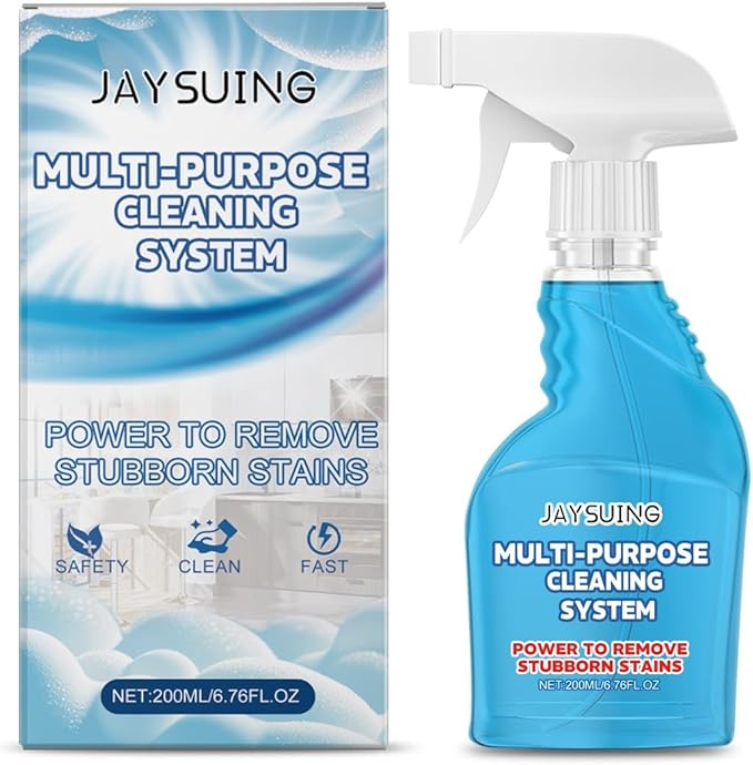 Kitchen Grease Cleaner Heavy Duty Foam Degreaser For Home - Multi-Surface Use On Plastic Tile(2PCS)