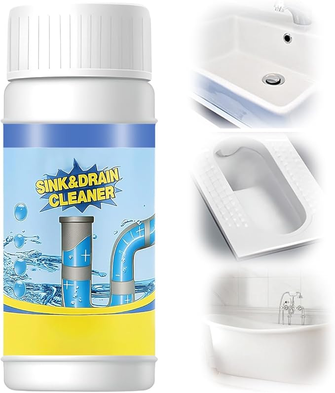 Sink &amp Drain Cleaner Powder Powerful Sink Cleaner Powder for Bathroom &amp Kitchen Dredging (1 PCS)