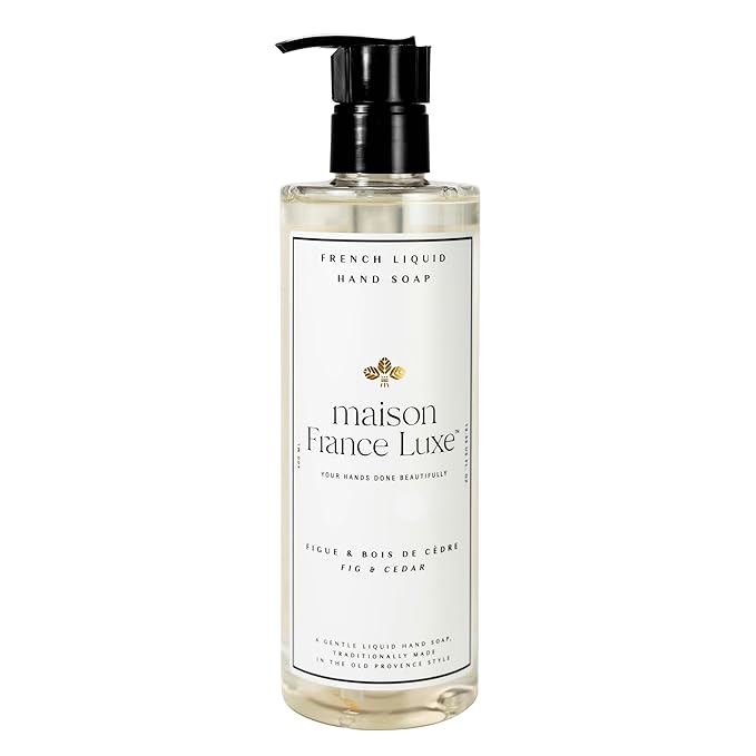 French Ritual Multi-Surface Spray Cleaner (500 ml) + Fig and Cedar French Liquid Hand Soap (400 ml) - 2 Piece Set