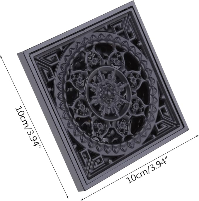 Invisible Floor Drain Square Drain Strainer Hair Catcher Anti-blocking Backflow Preventer For Bathroom Kitchen Laundry