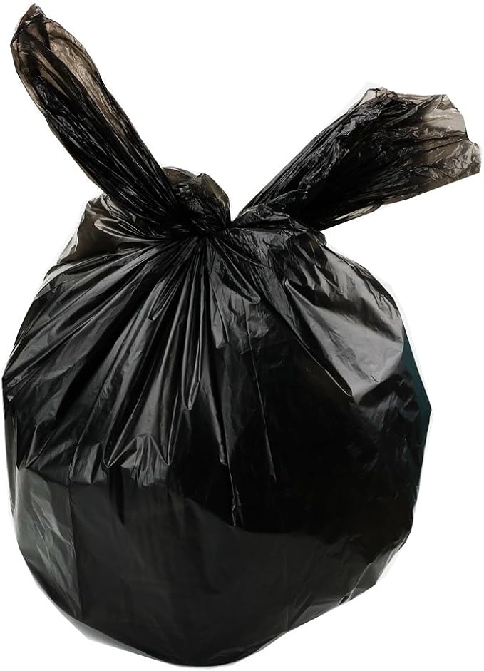 10 Gallon Kitchen Trash Can Liners 130 Counts Black