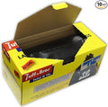 ADROIT Heavy Duty Contractor Trash Bags | Box of 10 | 3 Mil Thick | 42 Gallon Capacity | With Twist Ties | Versatile &amp Durable