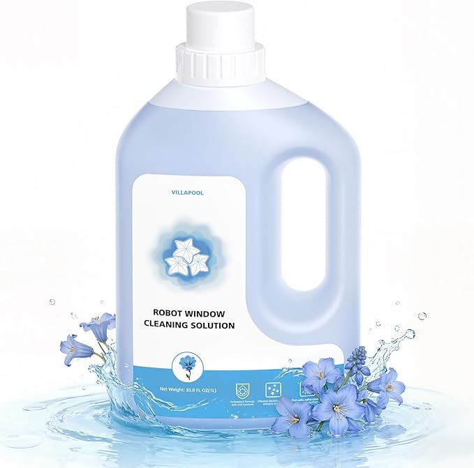 Window Cleaning Solution Compatible with ECOVACS Winbot W2 PRO OMNI/ W2 OMNI/ W2 PRO/ W1 PRO/WINBOT MINI1L