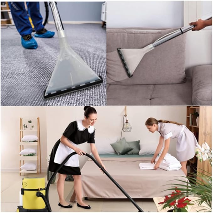 Portable Vacuum Carpet Cleaner 4-in-1 Wet Dry Machine with Blower and HEPA Filter for Carpet Curtain Sofa Car Cushion Cleaning