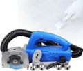 Electric Tile Grout Cleaner Equipped with 9000 RPM High-Speed and Saw Blade Used for Cleaning Tile Grout DIY Floor Regrouting Tool StandardconfigurationWithB
