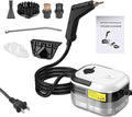1200W Portable Handheld Steam Cleaner High Temperature Pressure Steam 105 221 for Kitchen Bathroom Furniture Car (US plug)
