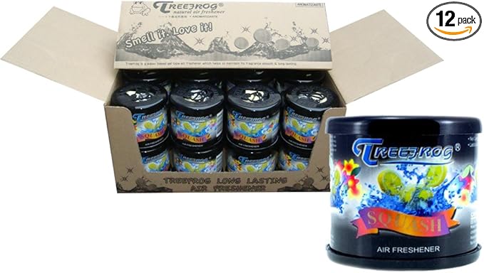 Treefrog Air-Freshener 12-Pack (Squash Scent)