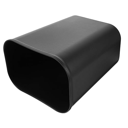 PRETYZOOM Space Saving Garbage Can for Compact Trash Bin for Under Desks and Narrow Spaces Easy to Clean Wastebasket for and Kitchens