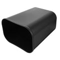 PRETYZOOM Space Saving Garbage Can for Compact Trash Bin for Under Desks and Narrow Spaces Easy to Clean Wastebasket for and Kitchens