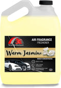 Car Air Freshener Concentrate 128 fl oz Professional Automotive Interior Fragrance Ready to Use Liquid Multiple Scents (Jasmine)