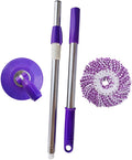 ABOOFAN Telescopic Stainless Steel Mop Detachable Handle Thickened Design for Efficient Floor Cleaning Suitable for Home and Commercial Use