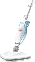 Blue Floor Steam Mop 1500W Power Handheld Vertical Floor Steam Cleaner Wireless Electronic Mop Handheld Mode