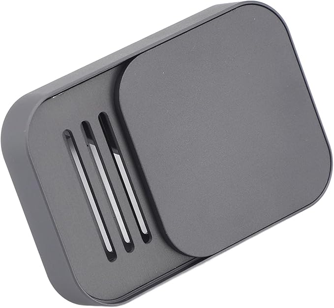 Car Aromatherapy Diffuser Car Air Freshener Vent Clip Stress Relief Aluminum Alloy Wearproof Compact Multipurpose with 3 Fragrance Pads for Home (Cold Mountain)