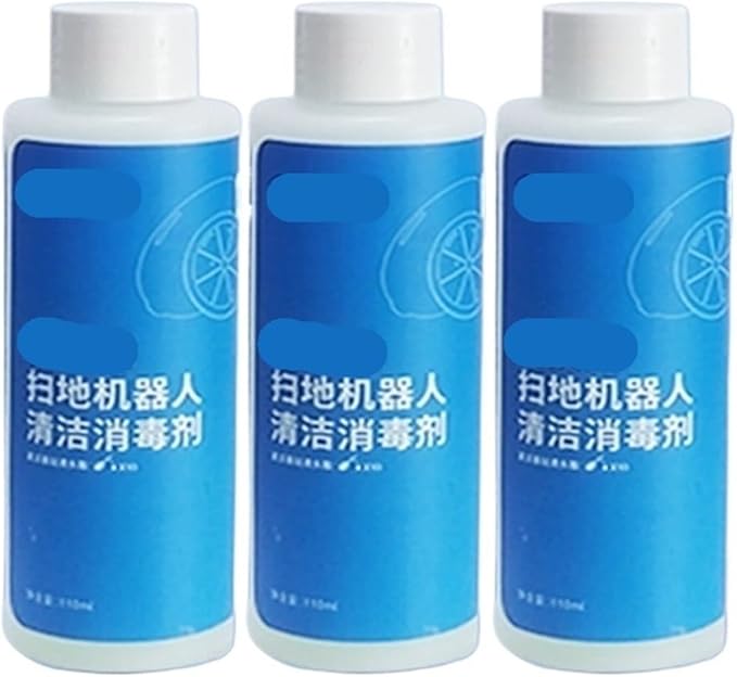 Compatible For ECOVACScleaning FluidCompatible For DeebotLiquid T20 N9＋T10 OMNI/T10 TURBO/X1 OMNI/X1 TURBO X2/X2 Pro T20 Floor Cleaning Solution Liqui(3PCC)