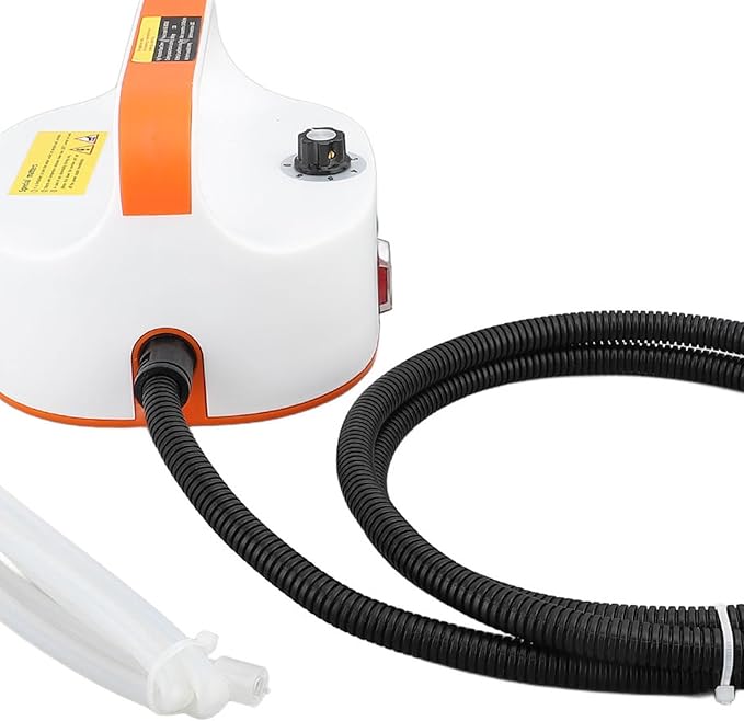 Handheld Steam Cleaner for Car Floor Kitchen Bathroom Portable &amp Lightweight High Temperature Pressure Steam Machine with Brush Heads (110V US Plug)(Orange Red)