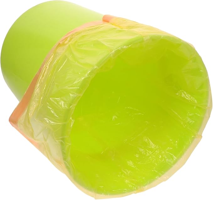 10 Packs Drawstring Plastic Trash Bags Extra Strong Leakproof Garbage Bags for Home Use Large Capacity Waste Organizer