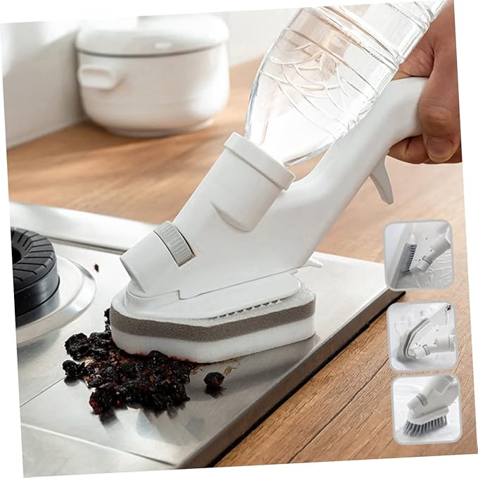 Generic Grout Cleaner for Tile Floors Multi-Function Water Floor Brush Bathroom Glass Brush Tile Gap Cleaning Set