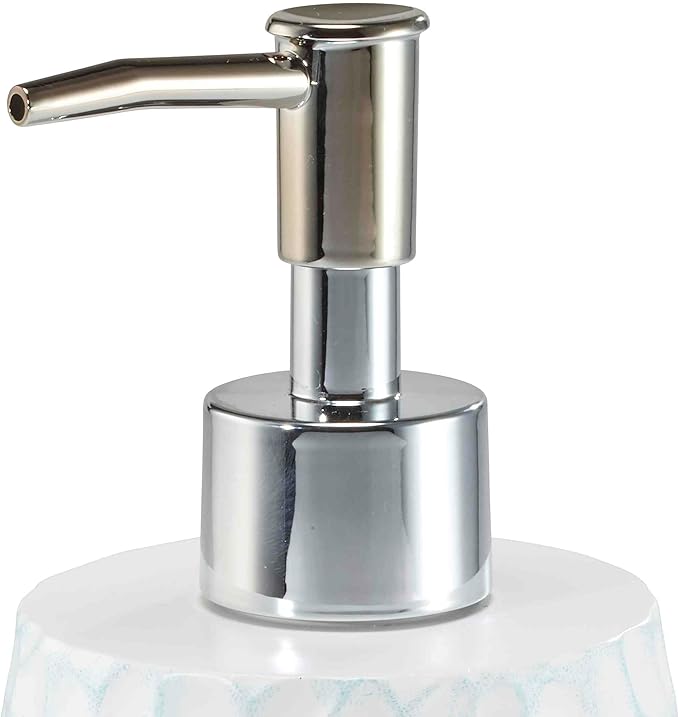 Avanti Linens - Lotion Pump/Soap Dispenser Decorative Countertop Accessories Sealife Home Decor (Ocean Friends Collection)