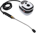 Sorandy 2500W Steam Cleaner Rapidly Heating Handheld Steam Machine for Portable with 4 Brush Heads and Extension Rod 3 Bar Pressure for Bathroom Kitchen Living Room (A)