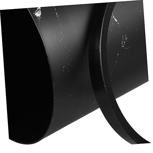 Ciieeo Recycle Bin Round Plastic Trash Can Marble Pattern Large Capacity Wastebasket for Home Office