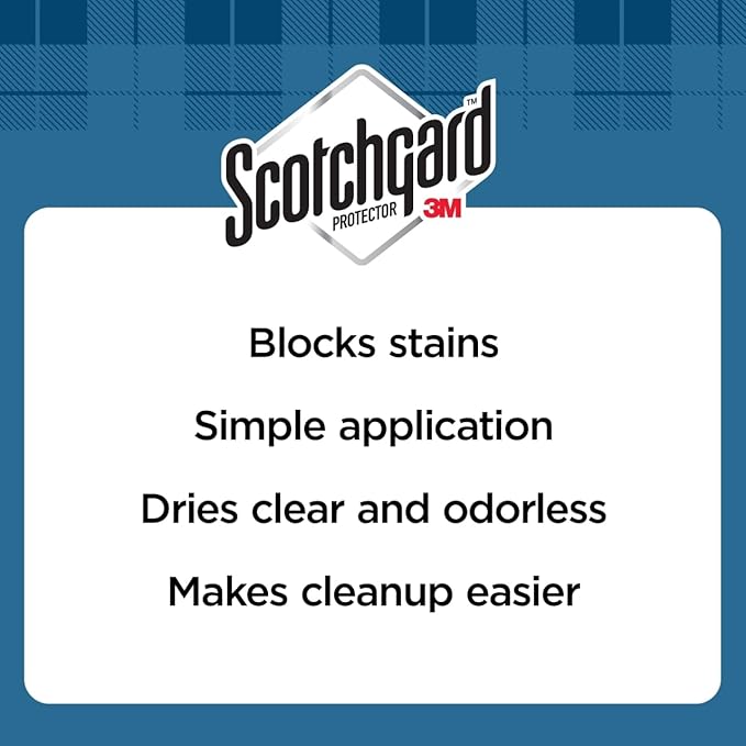 Scotchgard Rug &amp Carpet Protector Carpet &amp Rug Protector Blocks Stains During Spring and Summer Gatherings Fabric Protector Makes Cleanup of Stains from Muddy Footprints Easier 14 oz(Pack o